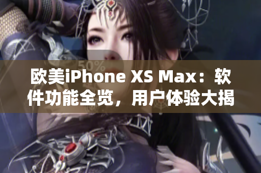 欧美iPhone XS Max：软件功能全览，用户体验大揭秘