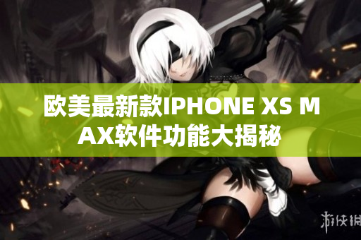 欧美最新款IPHONE XS MAX软件功能大揭秘