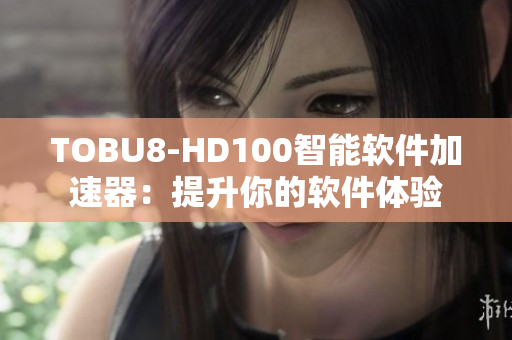 TOBU8-HD100智能软件加速器：提升你的软件体验