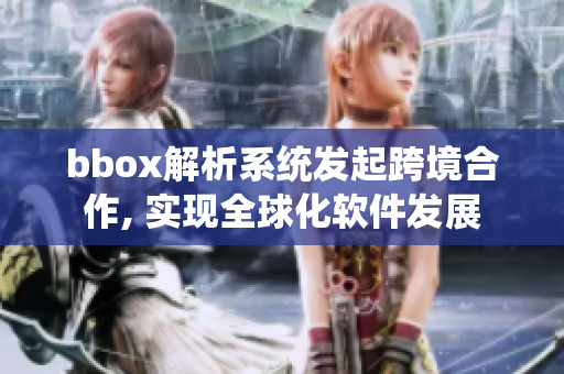 bbox解析系统发起跨境合作, 实现全球化软件发展