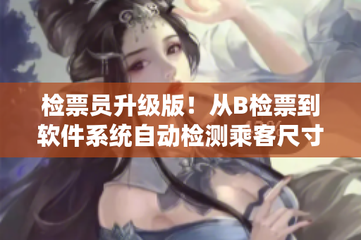 检票员升级版！从B检票到软件系统自动检测乘客尺寸上车