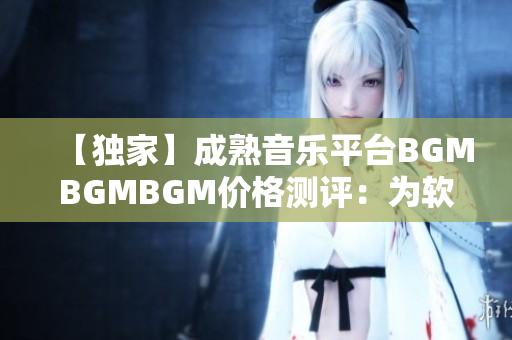 【独家】成熟音乐平台BGMBGMBGM价格测评：为软件界加油添鼓！