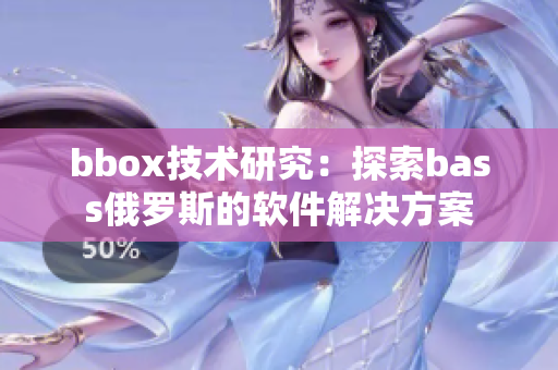 bbox技术研究：探索bass俄罗斯的软件解决方案