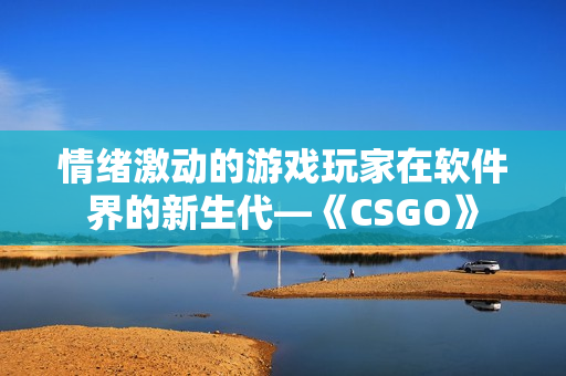 情绪激动的游戏玩家在软件界的新生代—《CSGO》