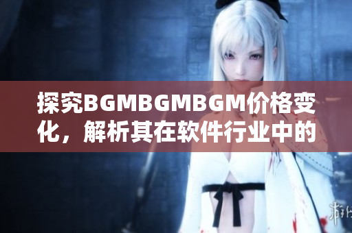 探究BGMBGMBGM价格变化，解析其在软件行业中的影响力