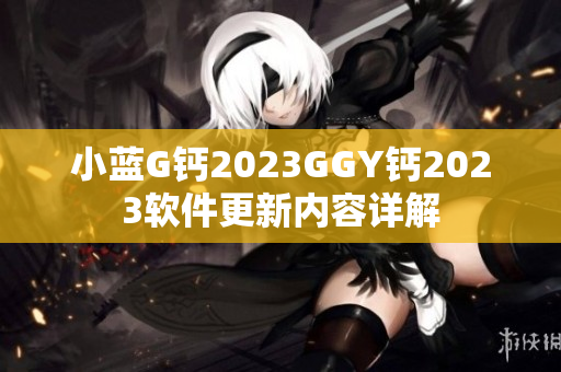 小蓝G钙2023GGY钙2023软件更新内容详解