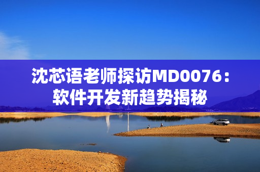 沈芯语老师探访MD0076：软件开发新趋势揭秘