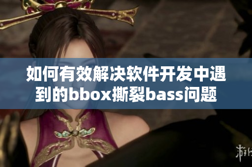 如何有效解决软件开发中遇到的bbox撕裂bass问题