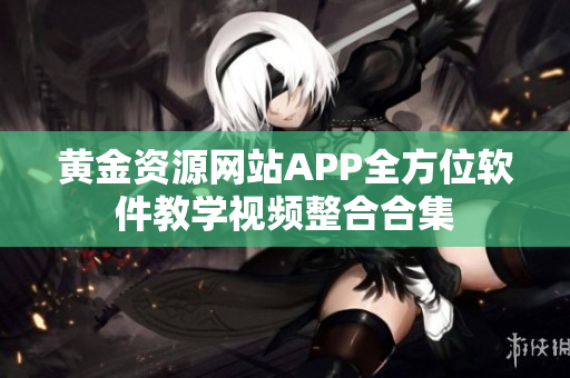 黄金资源网站APP全方位软件教学视频整合合集