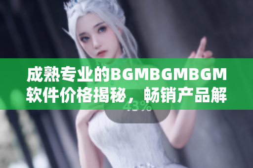 成熟专业的BGMBGMBGM软件价格揭秘，畅销产品解析