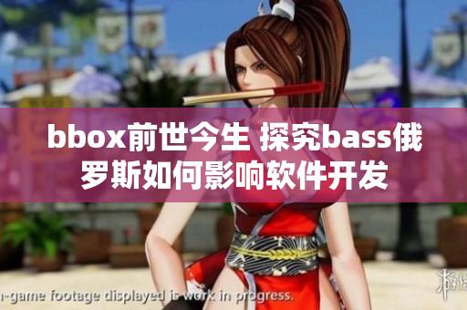 bbox前世今生 探究bass俄罗斯如何影响软件开发