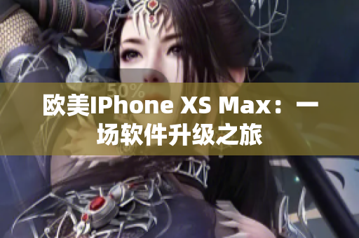 欧美IPhone XS Max：一场软件升级之旅