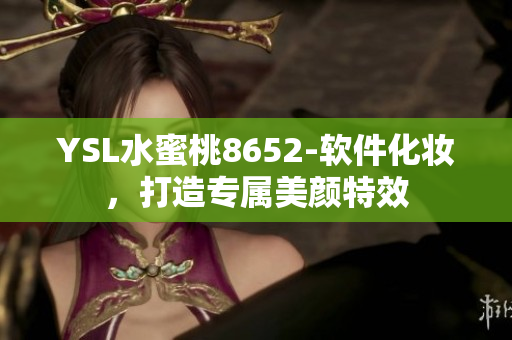 YSL水蜜桃8652-软件化妆，打造专属美颜特效