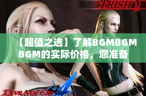 【超值之选】了解BGMBGMBGM的实际价格，您准备好升级软件了吗？