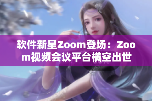 软件新星Zoom登场：Zoom视频会议平台横空出世