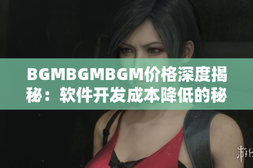 BGMBGMBGM价格深度揭秘：软件开发成本降低的秘密