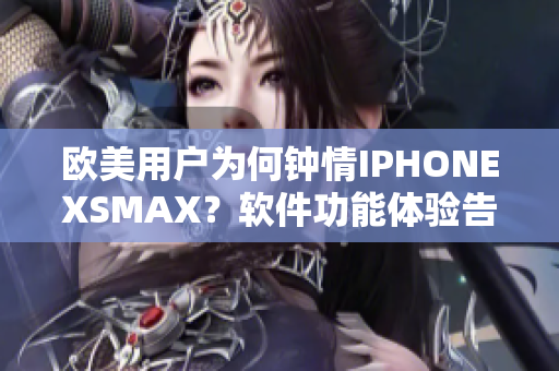 欧美用户为何钟情IPHONEXSMAX？软件功能体验告诉你答案