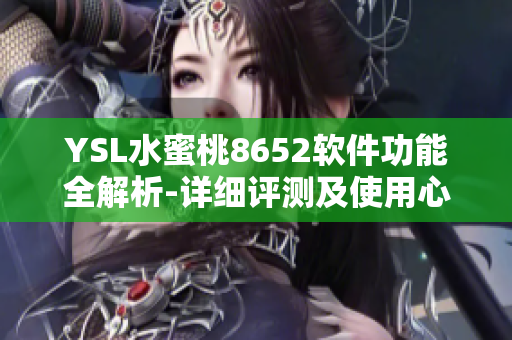 YSL水蜜桃8652软件功能全解析-详细评测及使用心得