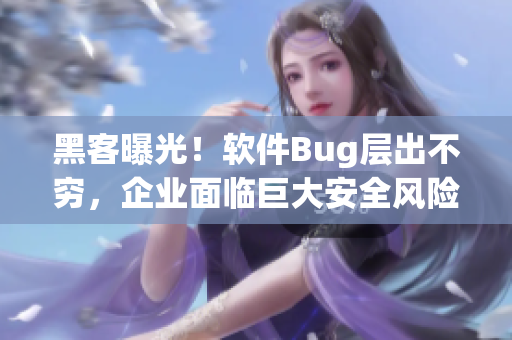 黑客曝光！软件Bug层出不穷，企业面临巨大安全风险！