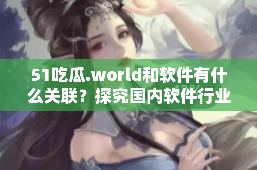 51吃瓜.world和软件有什么关联？探究国内软件行业的现状