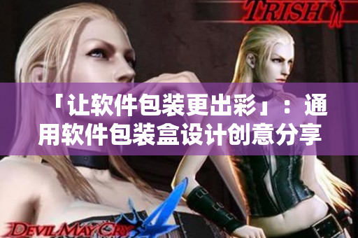 「让软件包装更出彩」：通用软件包装盒设计创意分享