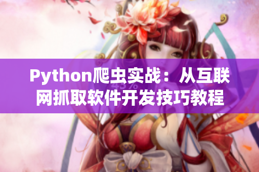 Python爬虫实战：从互联网抓取软件开发技巧教程