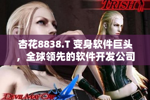 杏花8838.T 变身软件巨头，全球领先的软件开发公司诞生！